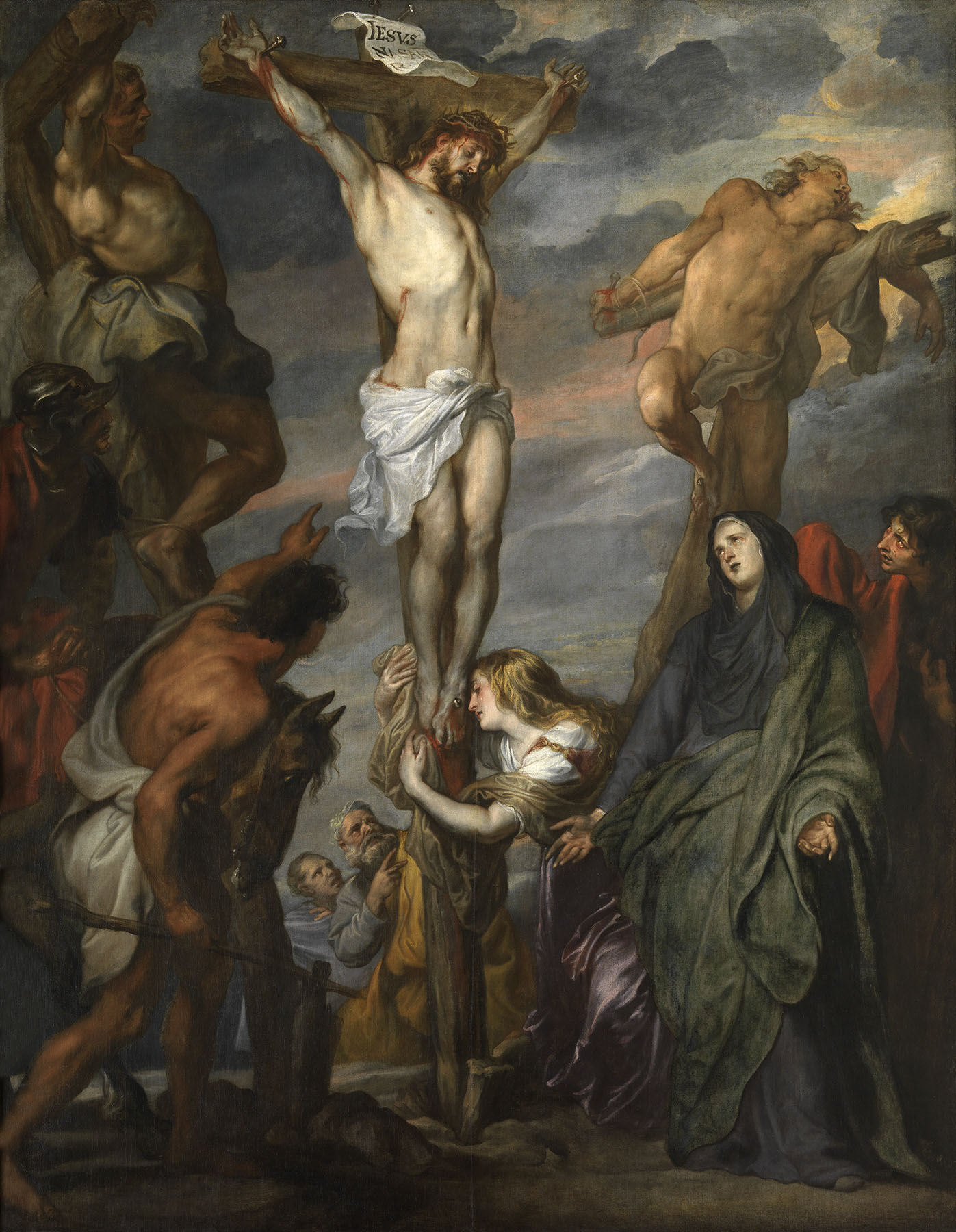 Christus aan het kruis van Antoon van Dyck