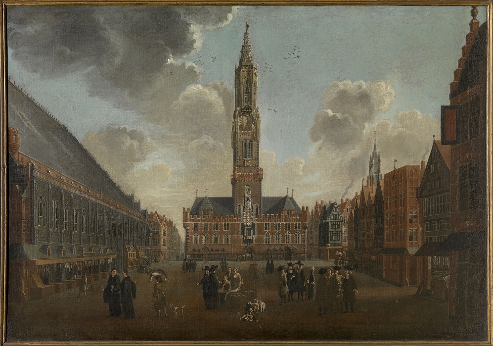 De markt in Brugge – Jan-Baptist van Meunincxhove