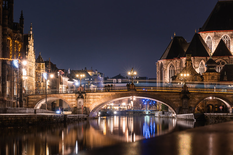 Ghent by night