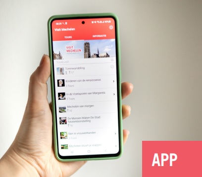 Visit Mechelen app visual